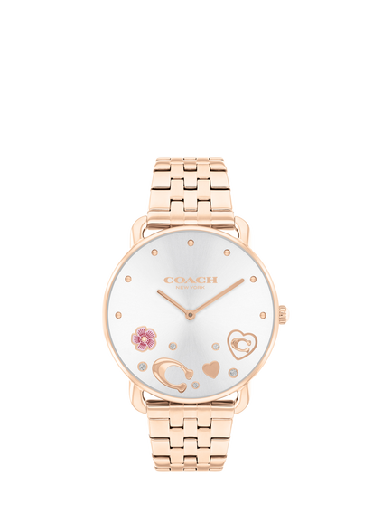 Coach Women's Elliot Bracelet Strap Watch, Rose Gold, Rose Gold