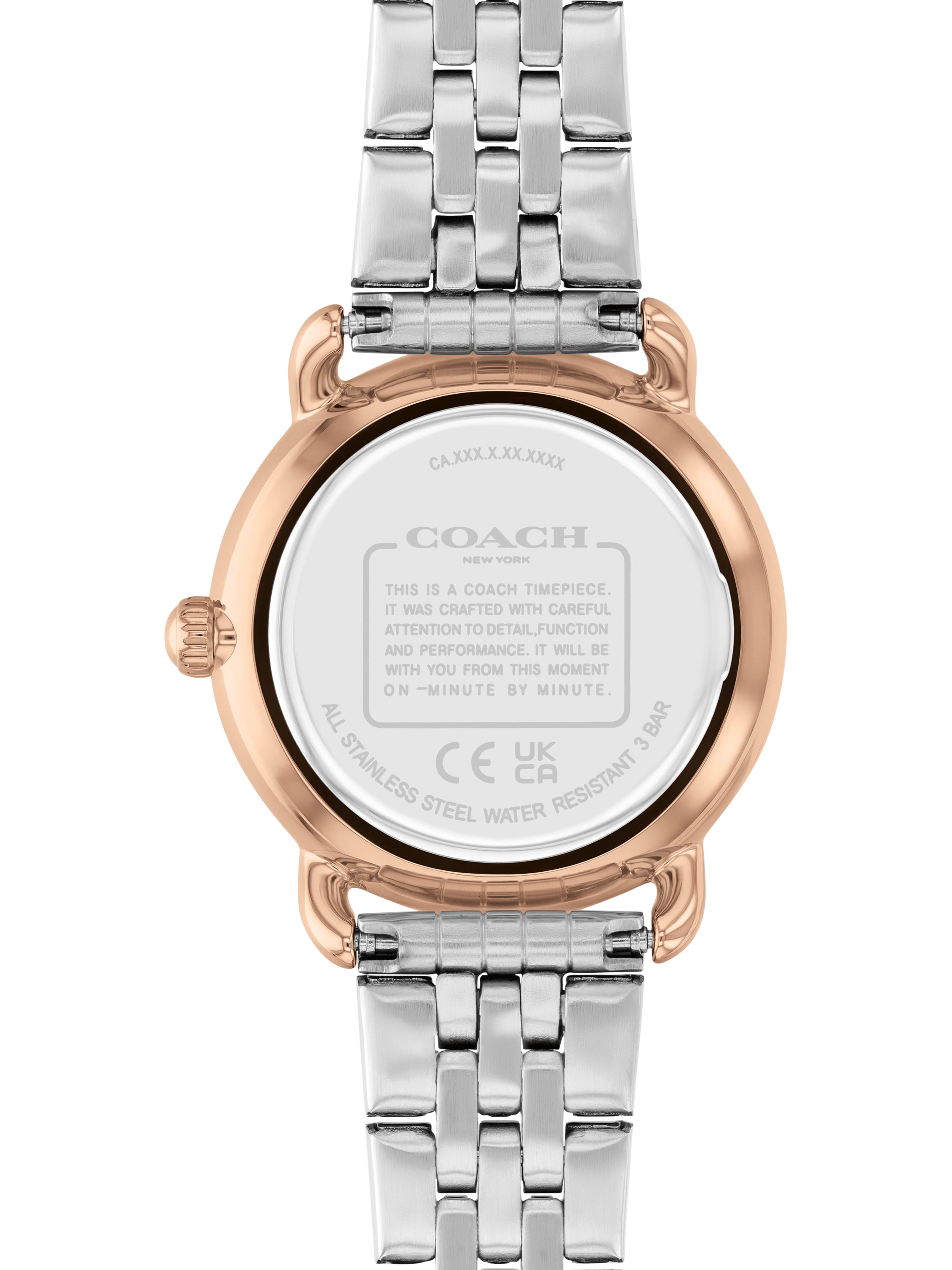 Product image 3 of 5, which shows Coach Women's Elliot Bracelet Strap Watch, Gold/Silver