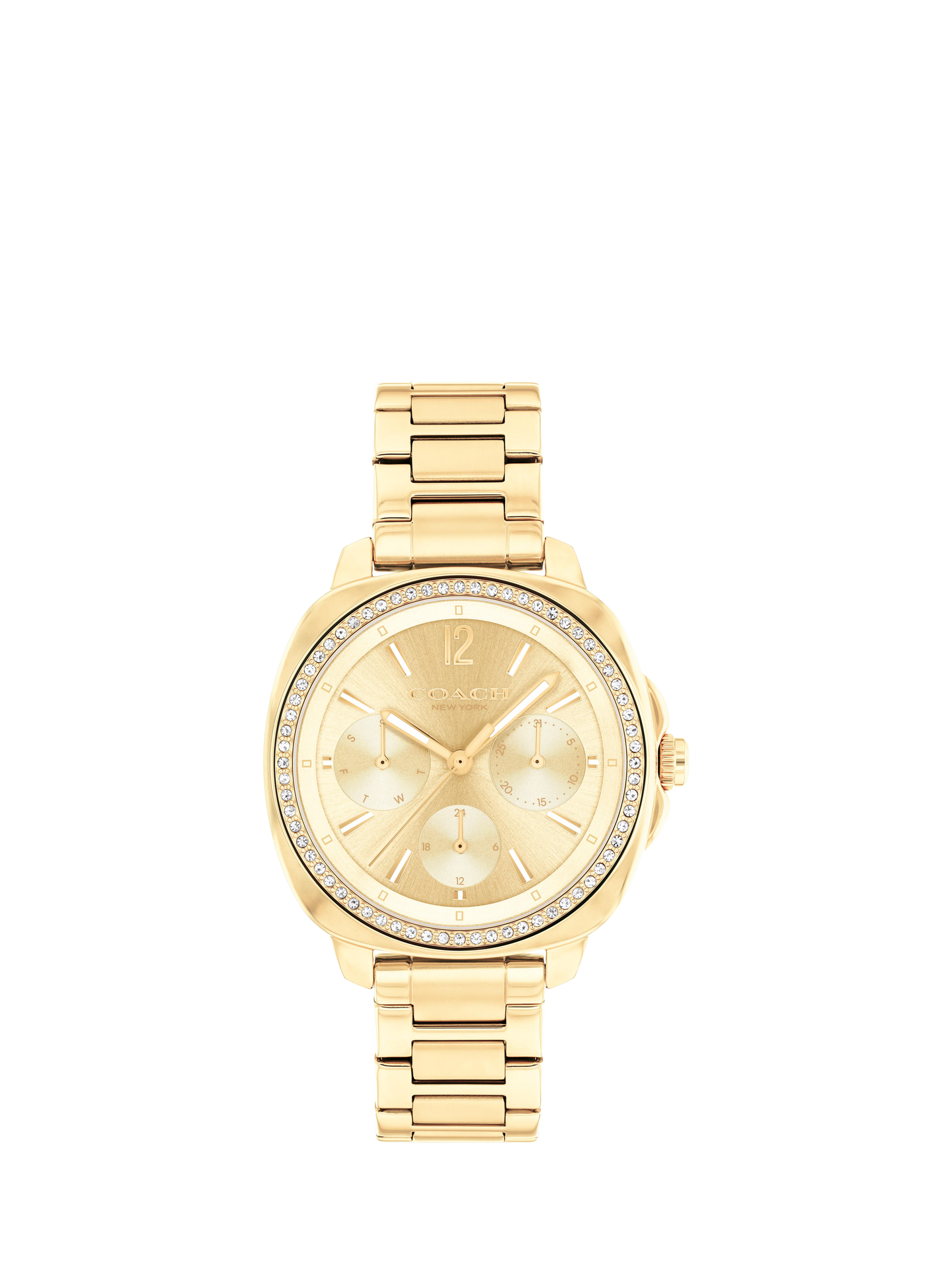 gold coach watch for women