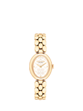 Coach Women's Sammy Oval Bracelet Strap Watch, Gold