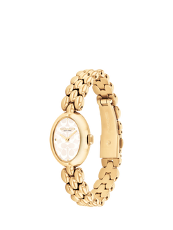 Coach Women's Sammy Oval Bracelet Strap Watch, Gold - view 2, Gold
