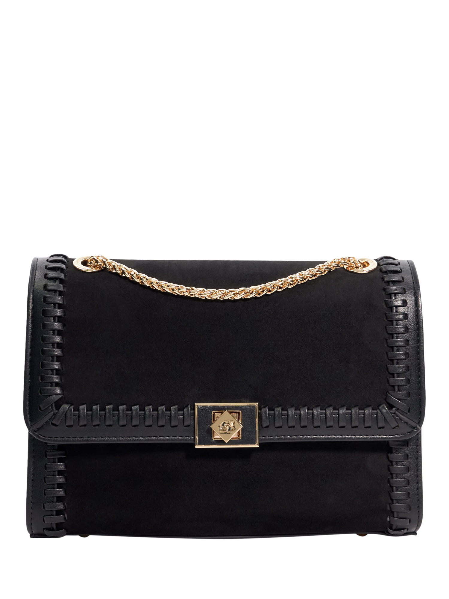 Dune Diligently Shoulder Bag, Black
