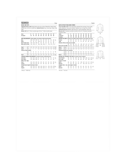 Simplicity Sleeve Top Sewing Pattern, SS3003 - view 2, Multi