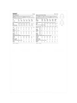 Simplicity Relaxed Fit Puffer Coat Sewing Pattern SS3007A - view 2, 