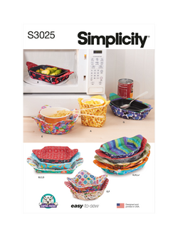 Simplicity Microwave Cosy Sewing Pattern SS3025OS, 