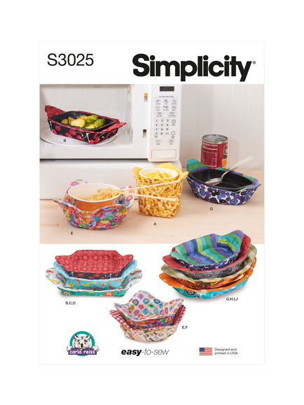 Simplicity Microwave Cosy Sewing Pattern SS3025OS, 
