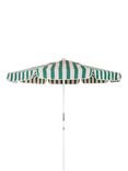 Business & Pleasure Co. Striped Market Parasol, 2m, Green