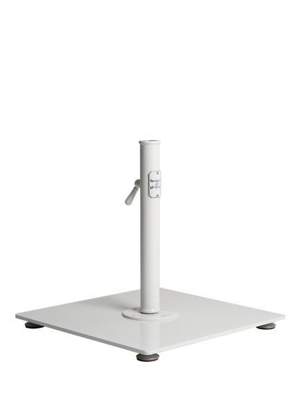 Business & Pleasure Co. Classic Parasol Base, White, 