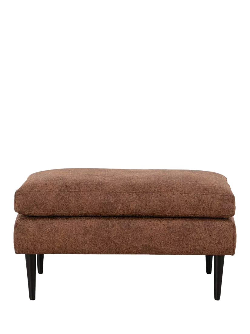 Swyft Model 01 Footstool, Faux Lthr Chestnut