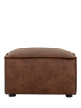 Swyft Model 03 Footstool, Faux Lthr Chestnut