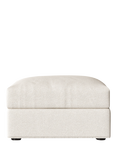 Swyft Model 06 Chaise Piece/Footstool, Boucle Everest Ivory