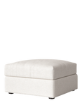 Swyft Model 06 Chaise Piece/Footstool, Boucle Everest Ivory