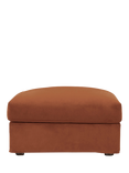 Swyft Model 06 Chaise Piece/Footstool, Velvet Umber