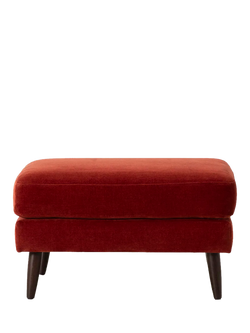 Swyft Model 08 Footstool, Dark Leg, Chenille Harissa