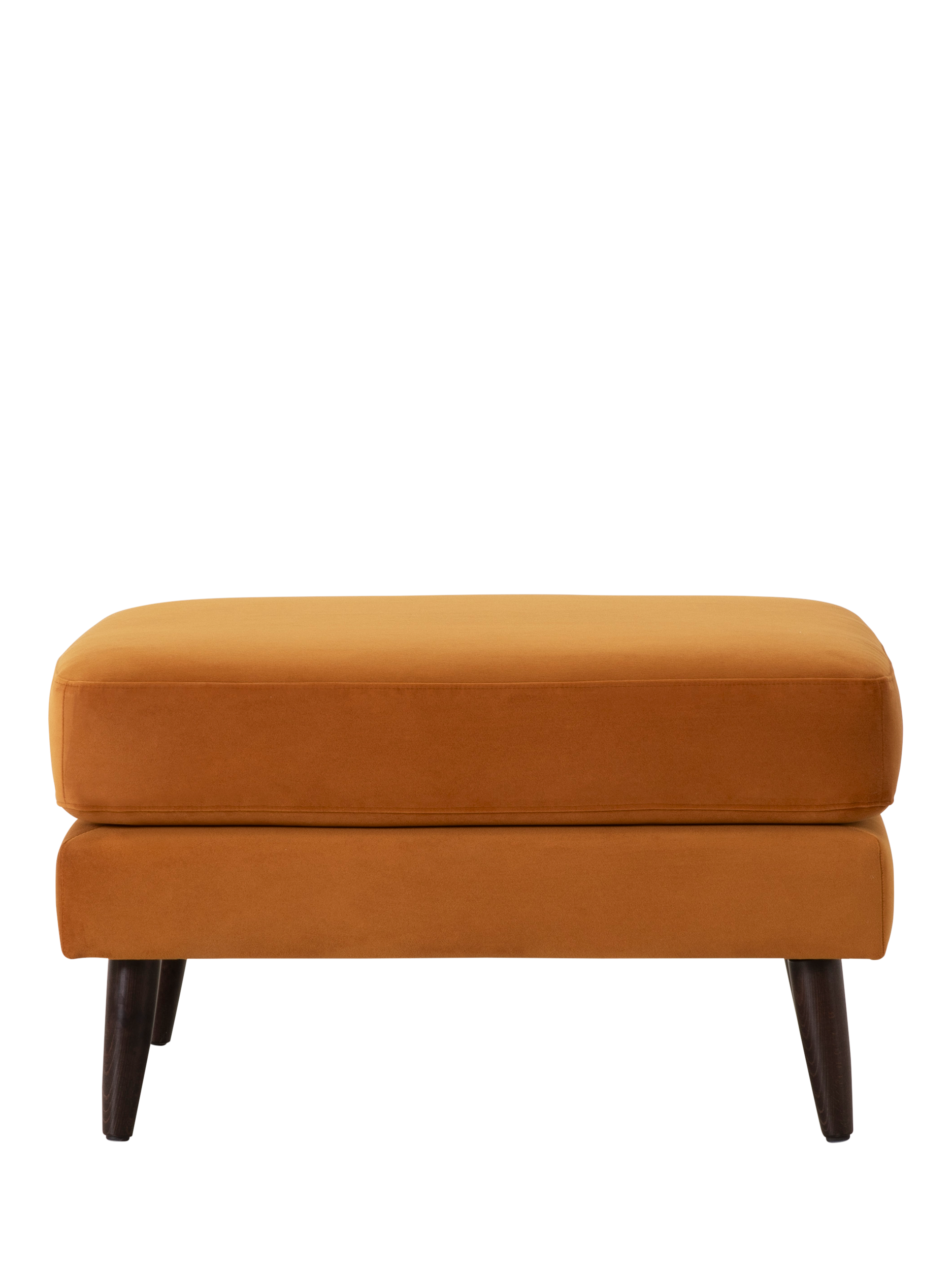 Model 08 Range, Swyft Model 08 Footstool, Dark Leg, Eco Velvet Bronze