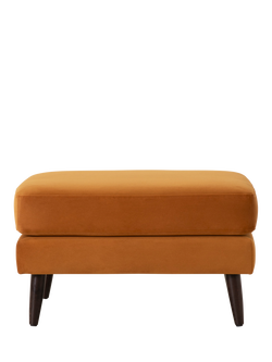Swyft Model 08 Footstool, Dark Leg, Velvet Bronze