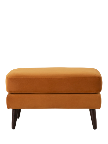 Swyft Model 08 Footstool, Dark Leg, Velvet Bronze