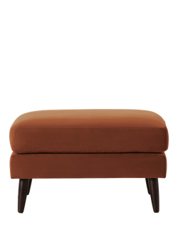 Swyft Model 08 Footstool, Dark Leg, Velvet Umber