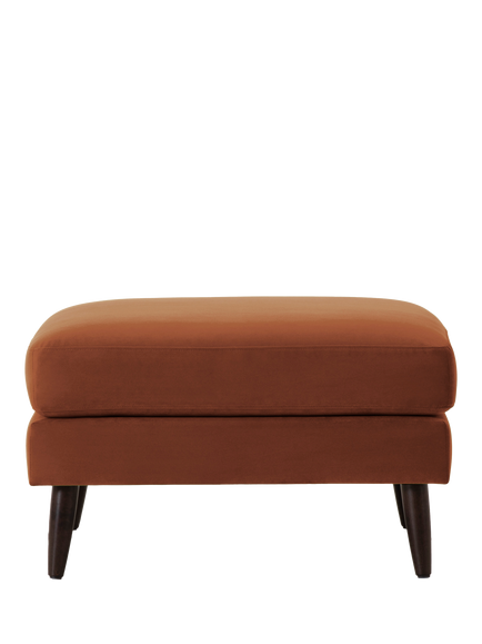Swyft Model 08 Footstool, Dark Leg, Velvet Umber