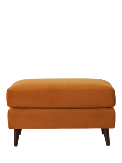 Swyft Model 10 Footstool, Dark Leg, Velvet Bronze