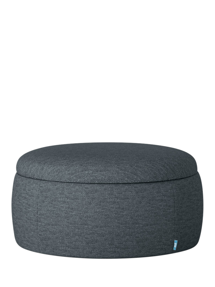 Storage 01 Range, Swyft Model 01 Storage Ottoman, Linen Marine