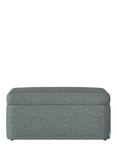 Swyft Model 02 Storage Ottoman, Linen Seaglass