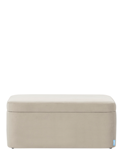 Swyft Model 02 Storage Ottoman, Velvet Bone