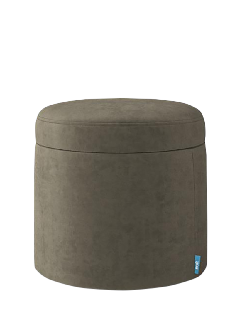 Storage 03 Range, Swyft Model 03 Storage Ottoman, Velvet Elephant