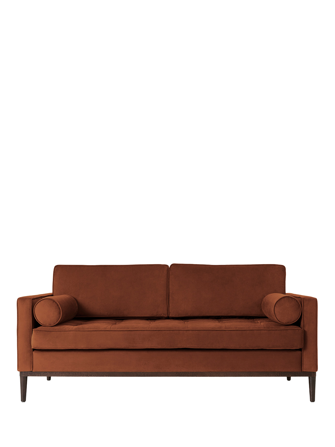 Model 02 Range, Swyft Model 02 Medium 2 Seater Sofa, Umber