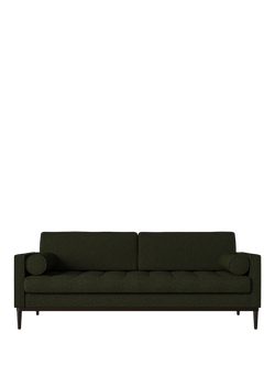 Swyft Model 02 Large 3 Seater Sofa Bed, Boucle Everest Fern