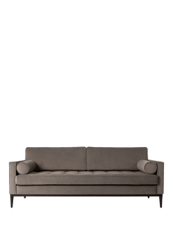 Swyft Model 02 Large 3 Seater Sofa Bed, Velvet Elephant