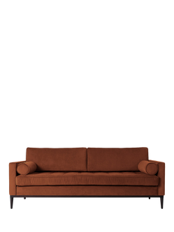 Swyft Model 02 Large 3 Seater Sofa Bed, Velvet Umber