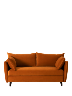 Swyft Model 08 2.5 Seater Sofa Bed, Velvet Bronze