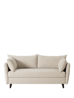 Swyft Model 08 2.5 Seater Sofa Bed, Manolo Ecru Chalk