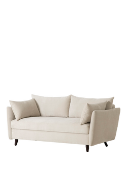 Swyft Model 08 2.5 Seater Sofa Bed - view 2, Manolo Ecru Chalk