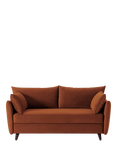 Swyft Model 08 2.5 Seater Sofa Bed, Plush Velvet Umber