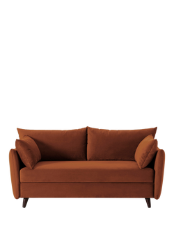 Swyft Model 08 2.5 Seater Sofa Bed, Plush Velvet Umber