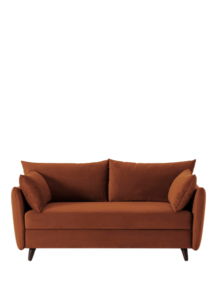 Swyft Model 08 2.5 Seater Sofa Bed, Plush Velvet Umber
