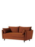 Swyft Model 08 2.5 Seater Sofa Bed, Plush Velvet Umber