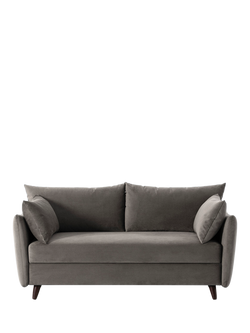 Swyft Model 08 2.5 Seater Sofa Bed, Velvet Elephant