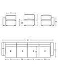 Swyft Model 03 Grand 4 Seater Sofa