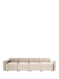 Swyft Model 03 Grand 4 Seater Sofa, Plush Velvet Bone