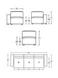 Swyft Model 03 Large 3 Seater Sofa