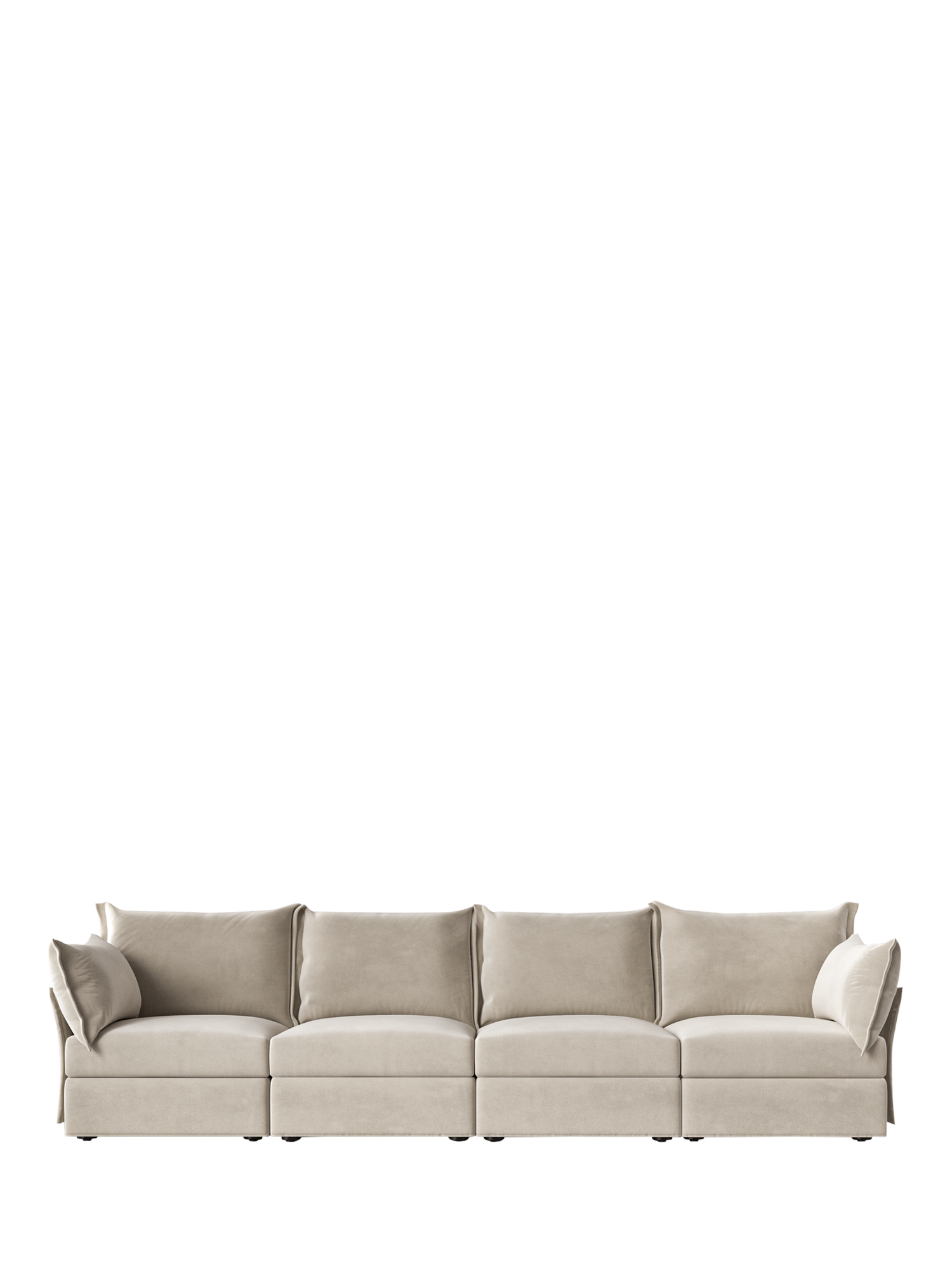 Model 06 Range, Swyft Model 06 Grand 4 Seater Sofa, Manolo Ecru Chalk