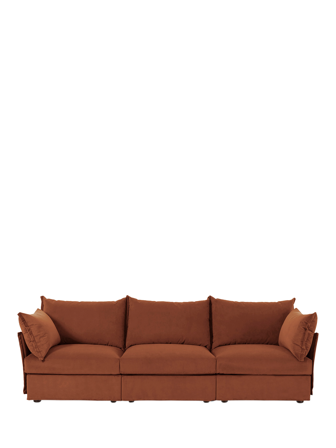 Model 06 Range, Swyft Model 06 Large 3 Seater Sofa, Umber