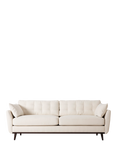 Swyft Model 10 Medium 3 Seater Sofa, Dark Leg, Boucle Everest Ivory