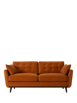 Swyft Model 10 Medium 2 Seater Sofa, Dark Leg, Velvet Bronze