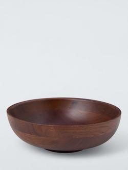 John Lewis Large Serving Bowl, FSC-Certified (Acacia Wood), Brown