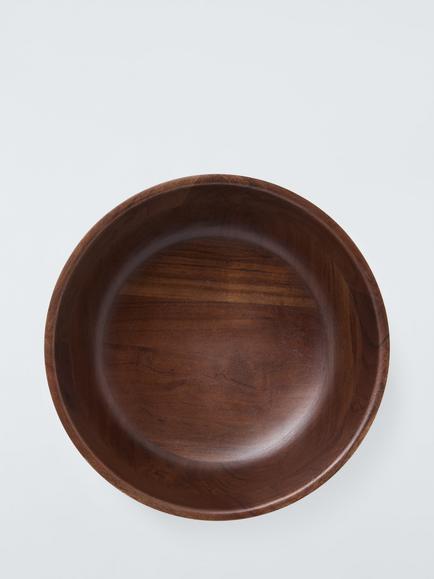 John Lewis Large Serving Bowl, FSC-Certified (Acacia Wood) - view 2, Brown