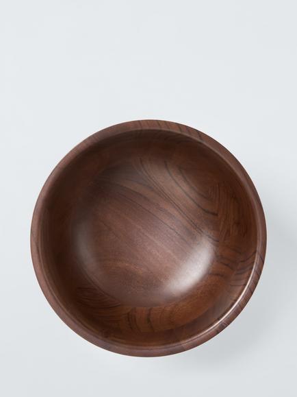 John Lewis Medium Serving Dish, FSC-Certified (Acacia Wood) - view 2, Brown
